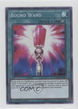 Bound Wand 1st Ed. YuGiOh The Infinity Chasers #INCH-EN055 - Image 1