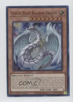 Crystal Beast Rainbow Dragon 1st Ed. YuGiOh Structure Deck: Legend of the s - Image 1