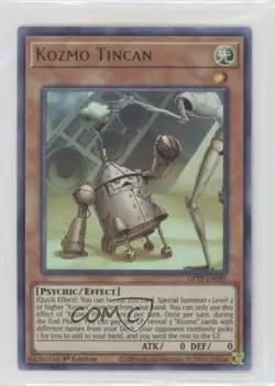 UR - Kozmo Tincan 1st Ed. YuGiOh Ghosts From The Past #GFTP-EN085 - Image 1