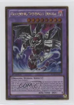Dragonecro Nethersoul Dragon Unlimited YuGiOh Premium Gold #PGLD-EN015 - Image 1
