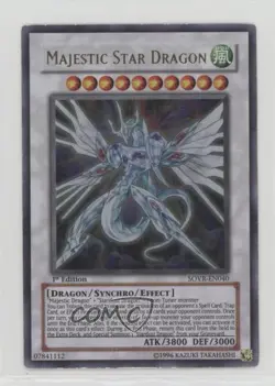 GR - Majestic Star Dragon 1st Ed. YuGiOh dust Overdrive #SOVR-EN040 2009 - Image 1