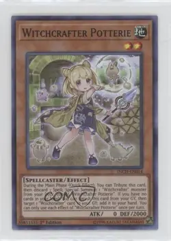 Witchcrafter Potterie 1st Ed. YuGiOh The Infinity Chasers #INCH-EN014 - Image 1