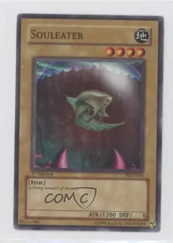 Souleater 1st Ed. YuGiOh Pharaonic Guardian #PGD-003 2003 - Image 1