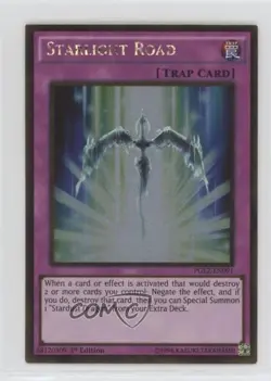 Starlight Road 1st Ed. YuGiOh Premium Gold: Return of the Gold #PGL2-EN091 - Image 1