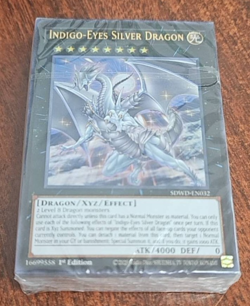 YUGIOH BLUE-EYES WHITE DESTINY 1st ed STRUCTURE DECK FACTORY SEALED w/o Box - Image 1