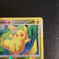 Pikachu Lv. 20 70/100 Stormfront Reverse Holo Pokemon Trading Card LP - Image 3