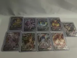 Pokemon Eeveelution Vmax Ultra Rare 9 Card Complete Set - Image 4