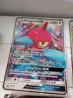Pokemon Jumbo Card Lot Pikachu V 2021 SWSH061 Porygon GX Salamence Orbeetle nice - Image 5