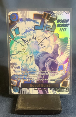Boeuf Burst OP12-060 Sanji Manga Alternate Art One Piece Card English - Image 1