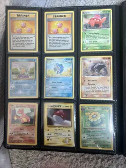Pokemon Card Lot UMBREON AND ESPEON DAMAGED Binder Not Included - Image 5