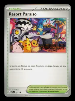 Pokemon Card PORTUGUESE Paradise Resort SVP 224 PT Worlds Anaheim Promo NM 2025 - Image 1