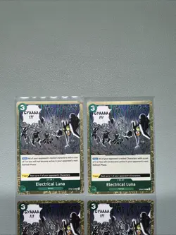 4X Electrical Luna OP08-036 - Two Legends - One Piece Card Game OP TCG ENG NM - Image 2