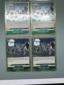 4X Electrical Luna OP08-036 - Two Legends - One Piece Card Game OP TCG ENG NM - Image 3