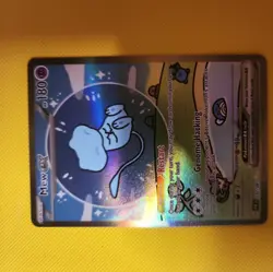Pokemon Mew EX TCG Bubble Mew Card #232/091 Mint paldean fates illustration rare - Image 4