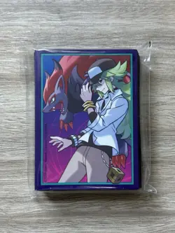 N's Zoroark Card Sleeves : From Journey Together ETB : 65 Sleeves Pokemon - Image 1
