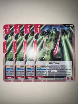 GD01-127 Gamow X4 Playset Gundam Card Game TCG CCG English - Image 1