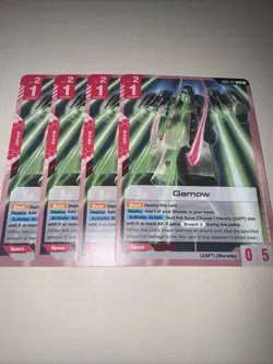 GD01-127 Gamow X4 Playset Gundam Card Game TCG CCG English - Image 4