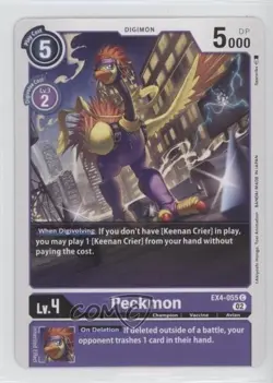 2023 Digimon Card Game - Alternative Being Peckmon #EX04-055 - Image 1