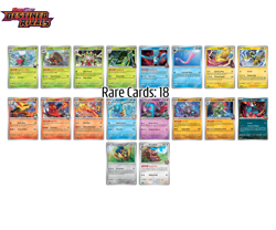 Pokemon Destined Rivals Complete Common, Uncommon & Rare 165 Card Set - Image 4