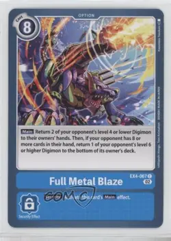 2023 Digimon Card Game - Alternative Being Full Metal Blaze #EX04-067 - Image 1