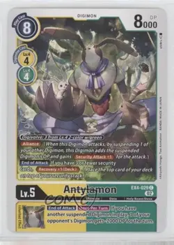 2023 Digimon Card Game - Alternative Being Antylamon #EX04-029 - Image 1