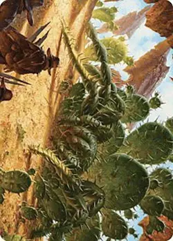 4x Art Series (12/54) - Cactarantula MTG Outlaws of Thunder Junction NM Magic Re - Image 1