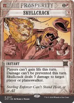1x Skullcrack MTG Outlaws of Thunder Junction: Breaking News NM Magic Regular - Image 1