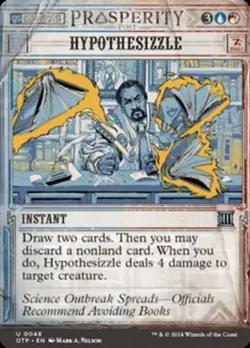 1x Hypothesizzle - Foil MTG Outlaws of Thunder Junction: Breaking News NM Magic - Image 1