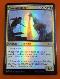 1x Shroudstomper | FOIL | Duskmourn: House of Horror | MTG Magic Cards - Image 1