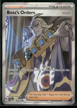 Boss's Orders - 248/193 - Pokemon Paldea Evolved Full Art Ultra Rare Card NM - Image 1