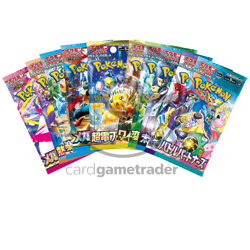 10x Pokemon Booster Pack Lot Japanese SEALED Cards - US SELLER w/ Free Shipping - Image 1