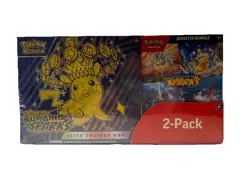 Pokemon Surging Sparks ETB & Booster Bundle Costco 2-Pack. Factory Sealed - Image 2