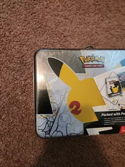 Pokemon Celebrations 25th Anniversary Collector's Chest Lunch Box Tin #3 - Image 2