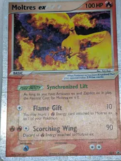 Moltres ex 031 Black Star Promos Collector's Tin Holo Ultra Rare Pokemon TCG HP - Image 3