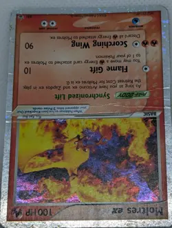 Moltres ex 031 Black Star Promos Collector's Tin Holo Ultra Rare Pokemon TCG HP - Image 4