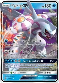 Palkia GX (#20/131) - Holofoil SM - Forbidden Light LP Pokemon - Image 1