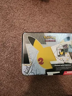 Pokemon Celebrations 25th Anniversary Collector's Chest Lunch Box Tin #2 - Image 2