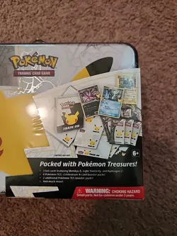Pokemon Celebrations 25th Anniversary Collector's Chest Lunch Box Tin #2 - Image 4