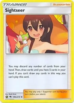 Sightseer (#189a/214) Alternate Art Promos LP Pokemon - Image 1