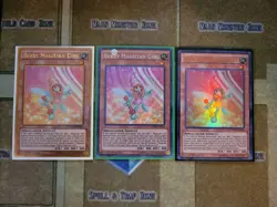 YUGIOH 3X BERRY MAGICIAN GIRL MVP1 ULTRA/SECRET/GOLD 1ST ED NM - Image 1