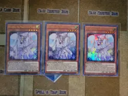 YUGIOH 3X RILLIONA THE MAGISTUS OF VERRE GEIM-EN003 ULTRA 1ST ED NM - Image 1