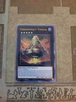 YUGIOH CHRONOMALY VIMANA DAMA-EN044 ULTRA 1ST ED NM - Image 1