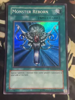 Yugioh: Monster Reborn - RP01-EN016 Original Print - Super Rare - HP - Image 1