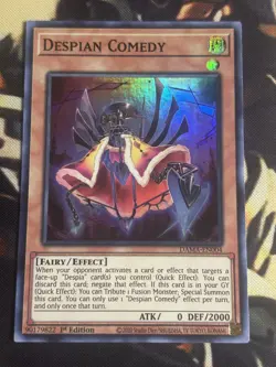 Yugioh: Despian Comedy - DAMA-EN004 - Super Rare - 1st Edition - NM - Image 1