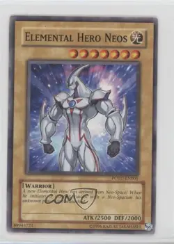 Elemental HERO Neos Unlimited YuGiOh Power of the Duelist #POTD-EN001 2006 - Image 1