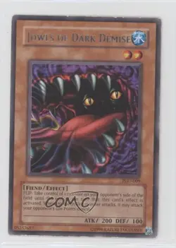 Jowls of Dark Demise 1st Ed. YuGiOh Pharaonic Guardian #PGD-009 2003 - Image 1