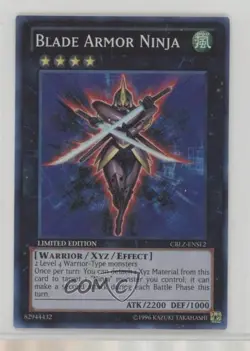 Blade Armor Ninja YuGiOh Cosmo Blazer Limited Edition Promo #CBLZ-ENSE2 - Image 1