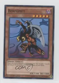 Berfomet 1st Ed. YuGiOh Yugi's Legendary Decks - Collector's Set #YGLD-ENB09 - Image 1