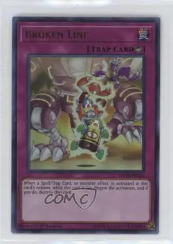 Broken Line 1st Ed. YuGiOh Mega-Tins Mega Pack #MP18-EN156 - Image 1