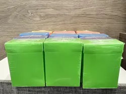 Ultra Pro Multi Color Deck Boxes Magic Pokemon YuGiOh Card Storage Box Set Of 18 - Image 4